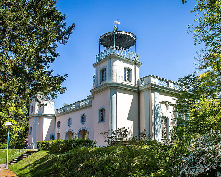 Imagebild Region: Außenansicht des Belvedere Bruchsal